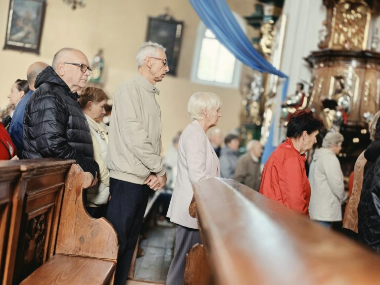 Msza św. dla chorych podczas peregrynacji